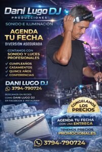 Dani lugo - Sonido e iluminación