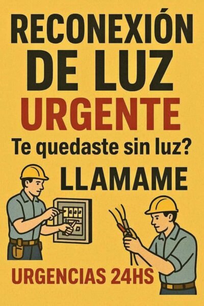 Electricista RECONEXIÓN